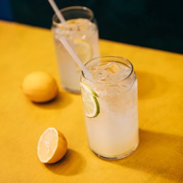 Ginger Juniper Lime Soda